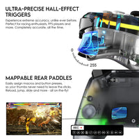FANTECH NOVA PRO WGP14-V2 Bluetooth Gamepad With Hall Effect Joysticks&Triggers Gaming Controller For PS4 PC Switch Android iOS