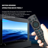 G20S PRO BT Air Mouse Backlit Light 2.4G Wireless Gyroscope Smart Remote Control With Voice IR Learning for Android TV Box