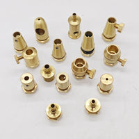 2 Pieces High Quality Brass Material Cable Grips Copper Cord Metal Grips Wire Lock Brass Strain Reliefs DIY Lighting Parts