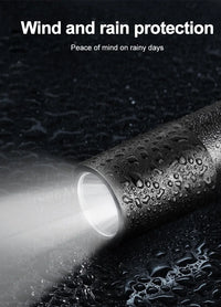 Mini LED Torch Strong Light Flashlight Multi-Purpose Portable Self Defense Flashlight Powerful Light Torch With Usb Charging